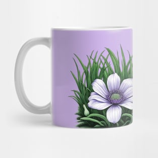 Anemone Flowers Mug
